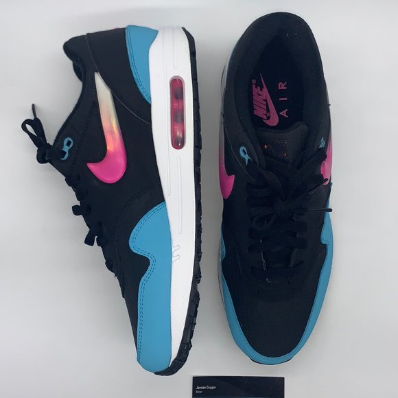 NEW Nike Air Max 1 Jewel Swoosh Blue Fury